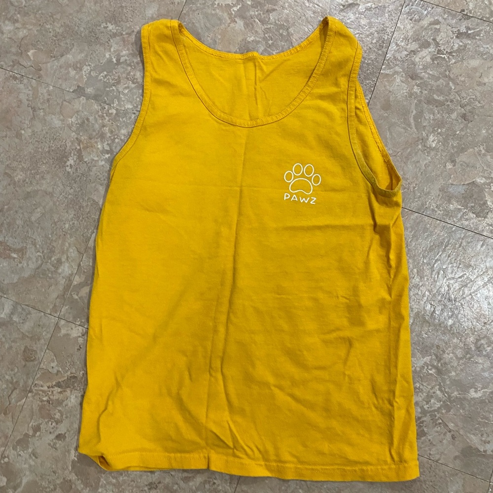 PAWZ Golden Tank Top